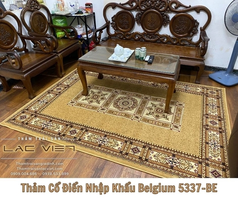 Thảm Cổ Điển Nhập Khẩu Belgium 5337BE