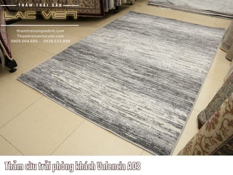 Thảm len lông cừu Valencia A03