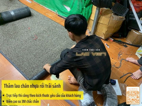 Thảm lau chân nhựa rối - Giải pháp tối ưu cho vệ sinh nơi công cộng