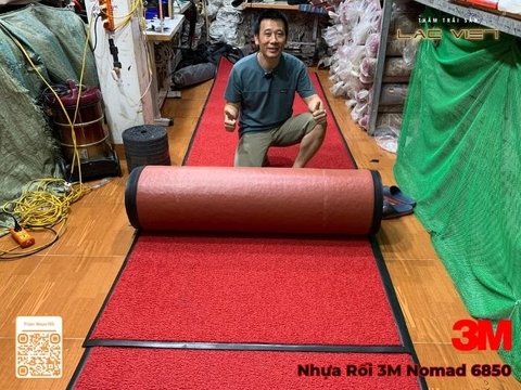 Thảm Nhựa Rối Lau Chân 3M Nomad 6850 - Hiệu Quả Bền Bỉ
