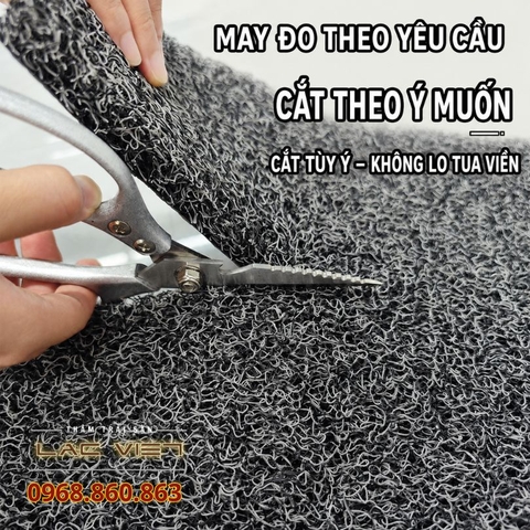Thảm lau chân nhựa rối - Giải pháp tối ưu cho vệ sinh nơi công cộng