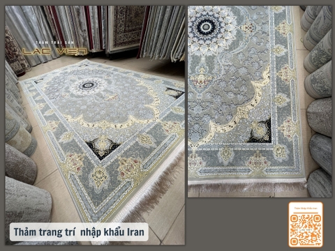 Thảm Nhập Khẩu Iran Hakhamanesh 1500 Reeds IR02