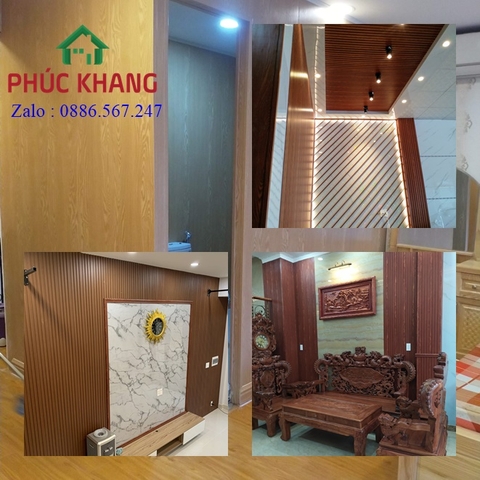 Trường hợp nào không nên thi công tấm ốp tường PVC vân gỗ