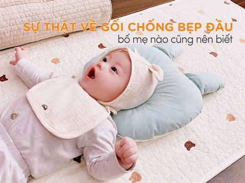 Sự thật về gối chống bẹp đầu bố mẹ nào cũng nên biết