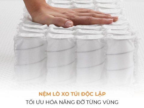 Nệm lò xo túi độc lập là gì, có tốt không?