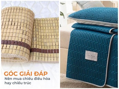 Giải đáp thắc mắc nên mua chiếu điều hòa hay chiếu trúc?
