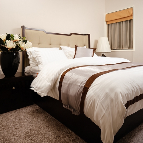 Bộ chăn ga gối khách sạn (Mẫu 01)