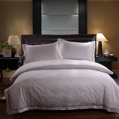 Bộ chăn ga gối khách sạn (Mẫu 02)