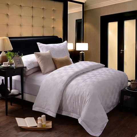 Bộ chăn ga gối khách sạn (Mẫu 03)