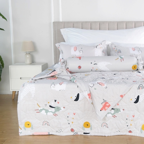 Bộ ga chun chần mặt Elegant H127