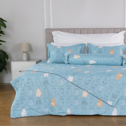 Bộ ga chun chần mặt Elegant H135