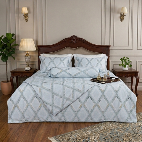 Bộ ga chun chần mặt Elegant H141