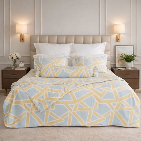 Bộ ga chun chần mặt Elegant H143