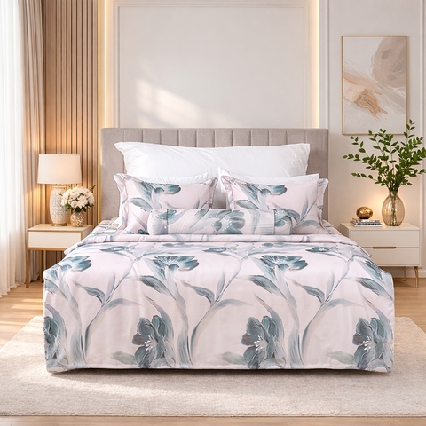Bộ ga chun chần mặt Elegant H178