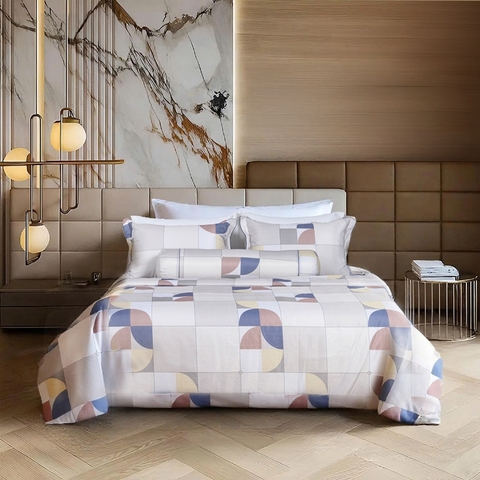 Bộ ga chun chần mặt Elegant H182