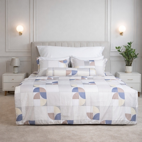Bộ ga chun chần mặt Elegant H182