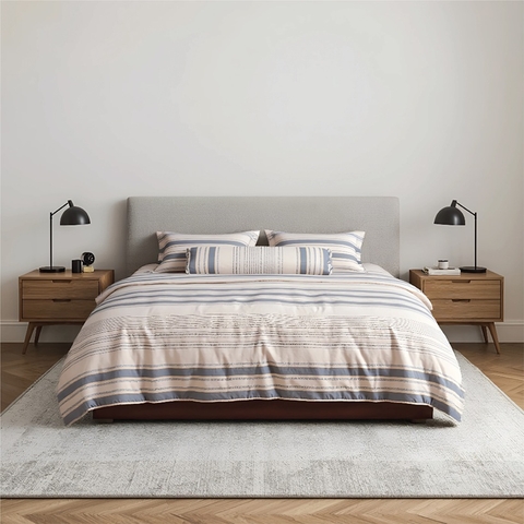 Bộ ga chun chần mặt Elegant H184