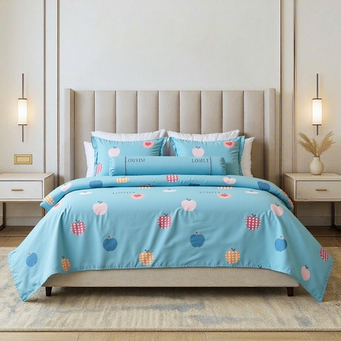 Bộ ga chun chần mặt Elegant H186