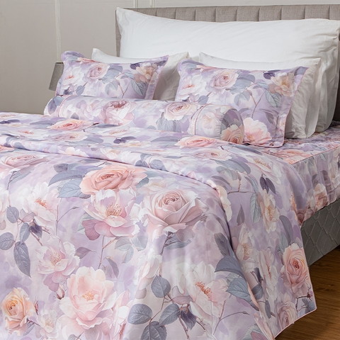 Bộ ga chun chần mặt Elegant H195