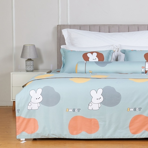 Bộ ga chun chần mặt Melody M220