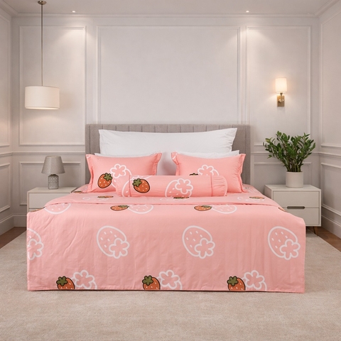 Bộ ga chun chần mặt Melody M228