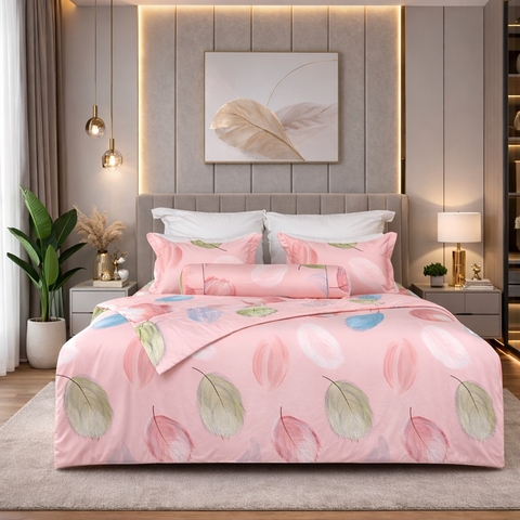 Bộ ga chun chần mặt Silky G133