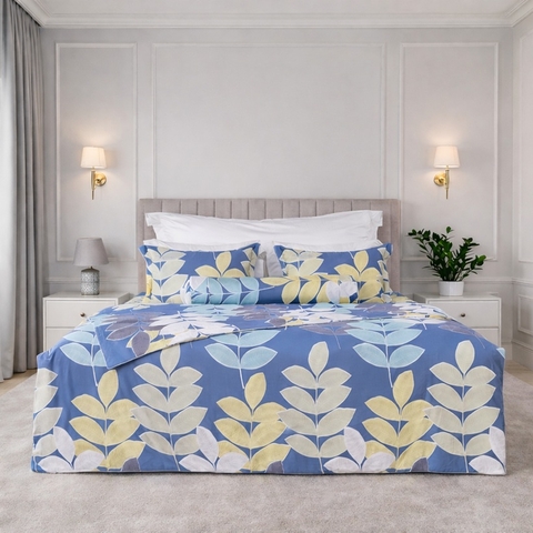 Bộ ga chun chần mặt Silky G136