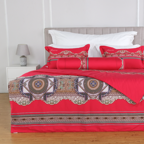 Bộ ga chun chần mặt Silky G137