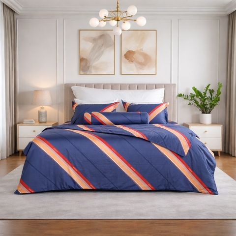 Bộ ga chun chần mặt Silky G143