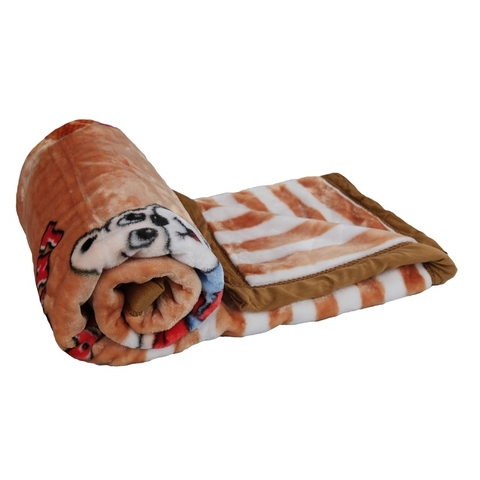 Chăn lông TE 24 HK (hình gấu cam)