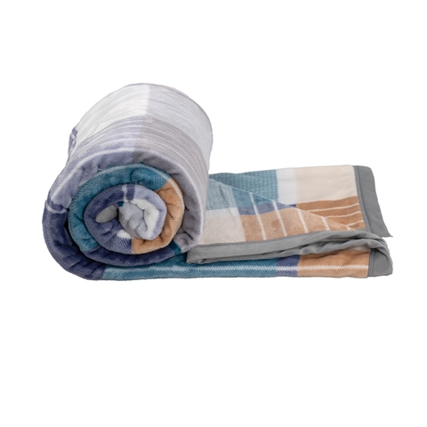 Chăn lông tuyết HK (kẻ vuông)