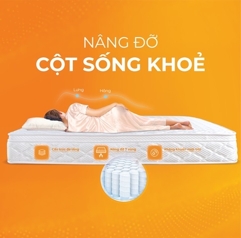 Nâng đỡ cột sống khỏe