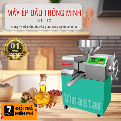 Máy ép dầu thương mại. Máy ép dầu kinh doanh 15kg/h.