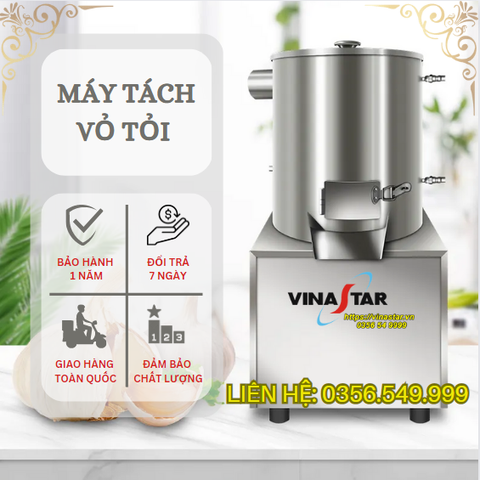 Máy Bóc Tách Vỏ Hành, Vỏ Tỏi Chuyên dụng HX-002