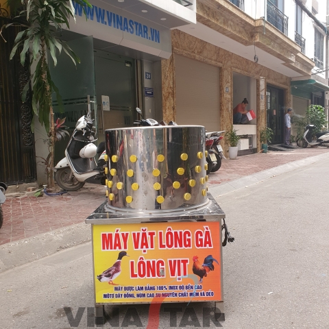 Máy vặt lông gà, lông vịt. Vặt lông chó mèo dùng cho quán ăn - Phi 55.