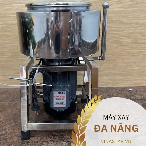 Máy xay đa năng 1500W khung inox. xay giò, thịt sống, rau củ có bao đá.