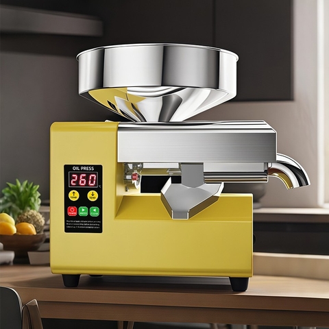 Máy Ép Dầu Gia Đình Có Bảng Nhiệt R8S
