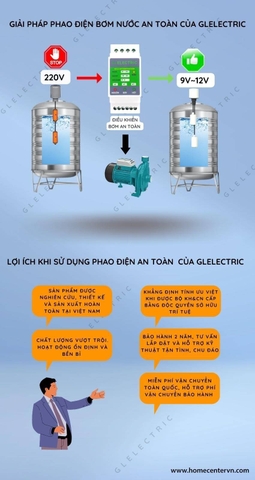 giải pháp an toàn khi sửa điện từ các bồn nước trên cao của các toà nhà