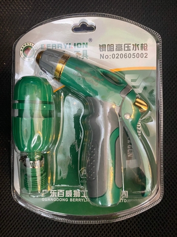 Súng xịt nước đầu đồng CAO CẤP Berrylion