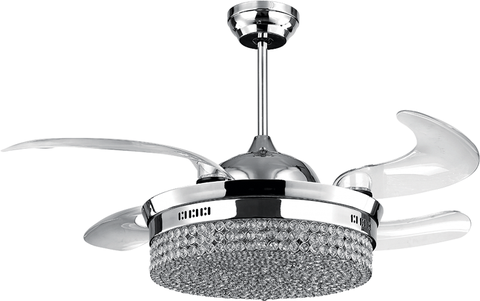 Quạt trần 44WE-DC8018 có đèn trang trí