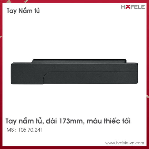 Tay Nắm Tủ 173mm H2195 Hafele - 106.70.241