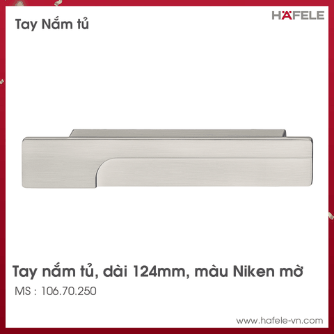 Tay Nắm Tủ 124mm H2195 Hafele - 106.70.250