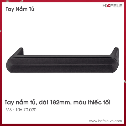 Tay Nắm Tủ 182mm H2110 Hafele - 106.70.090