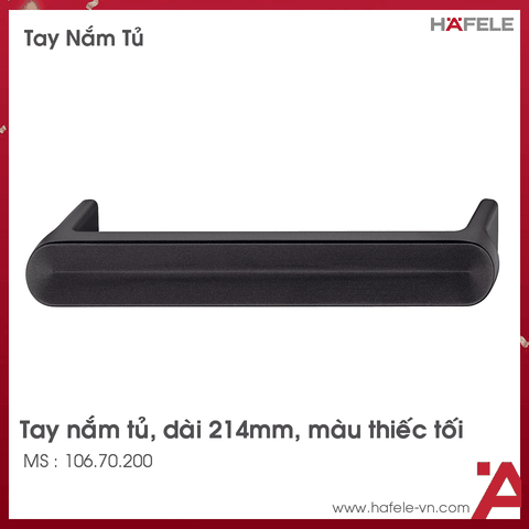 Tay Nắm Tủ 214mm H2110 Hafele - 106.70.200