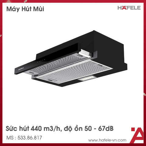 533.86.817 - Máy Hút Mùi Âm Tủ HH-TT70A 70cm Hafele