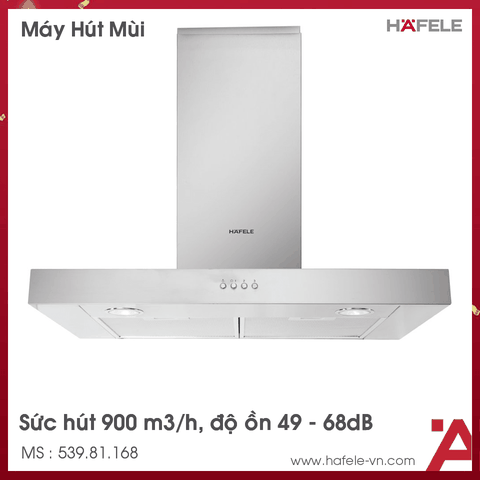 539.81.168 - Máy Hút Mùi Áp Tường HH-WI70B Hafele
