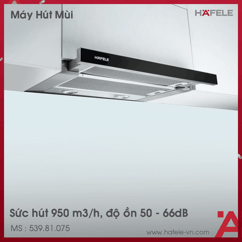 539.81.075 - Máy Hút Mùi HH-TG90E Hafele