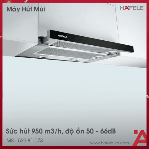 539.81.073 - Máy Hút Mùi HH-TG60E Hafele