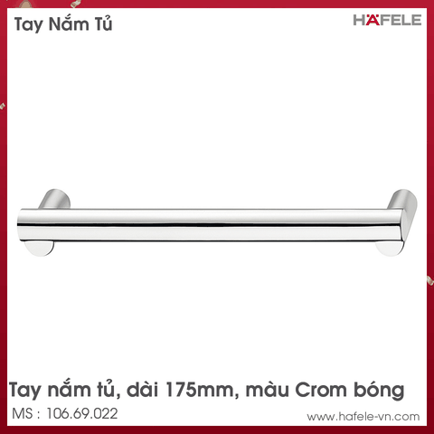 Tay Nắm Tủ 175mm H2120 Hafele - 106.69.022