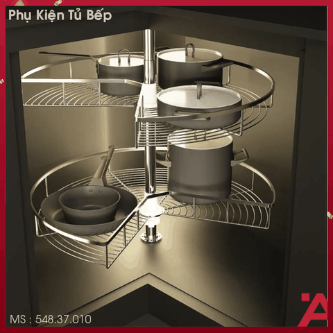 Mâm Xoay Mezzo 270º 800mm Cucina -  548.37.010